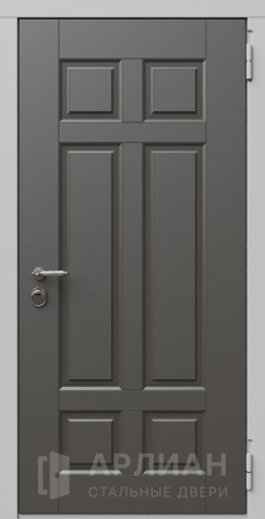 Фото «Темно коричневая стальная дверь №711»