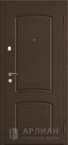 Фото «Двухконтурная дверь с отделкой МДФ и вставками из металла №530»