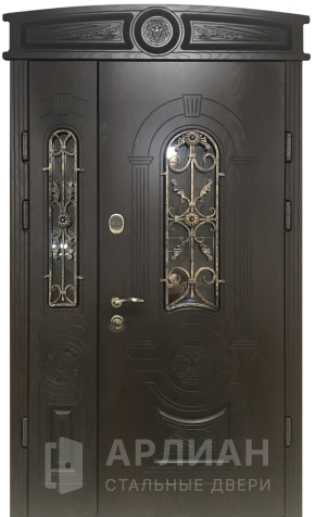 Фото «Утепленная входная дверь отделка снаружи массив дуба №109»